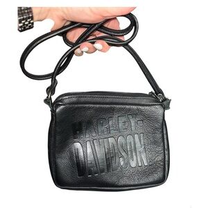 Vintage 1990’s Harley-Davidson Genuine Leather Made in USA Shoulder Purse